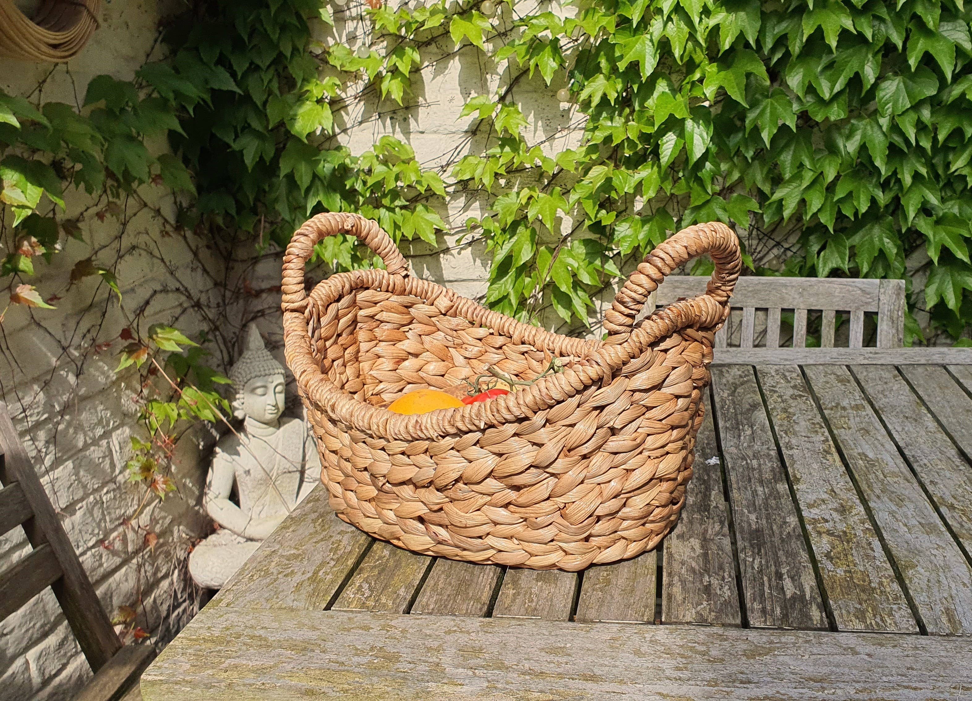 DUA - Wholesale Basket - Fruta Waterhyacinth Fruit Basket Handmade4