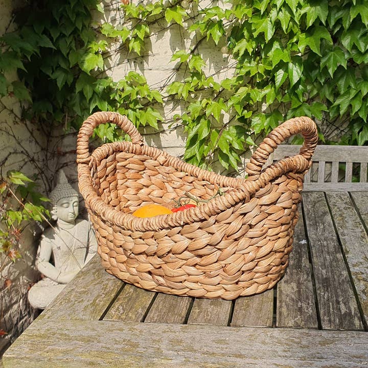 DUA – Engroshandel Kurv – Fruta Waterhyacint frugtkurv håndlavet4