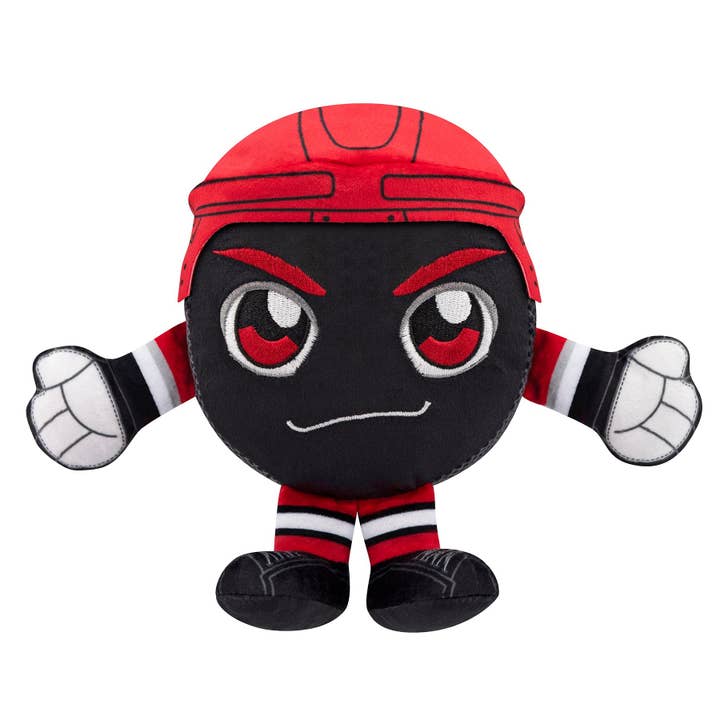 Uncanny Brands - Wholesale Stuffed/Plush Toy - Kids & Baby - Bleacher Creatures Carolina Hurricanes 8" Hockey Puck Plush