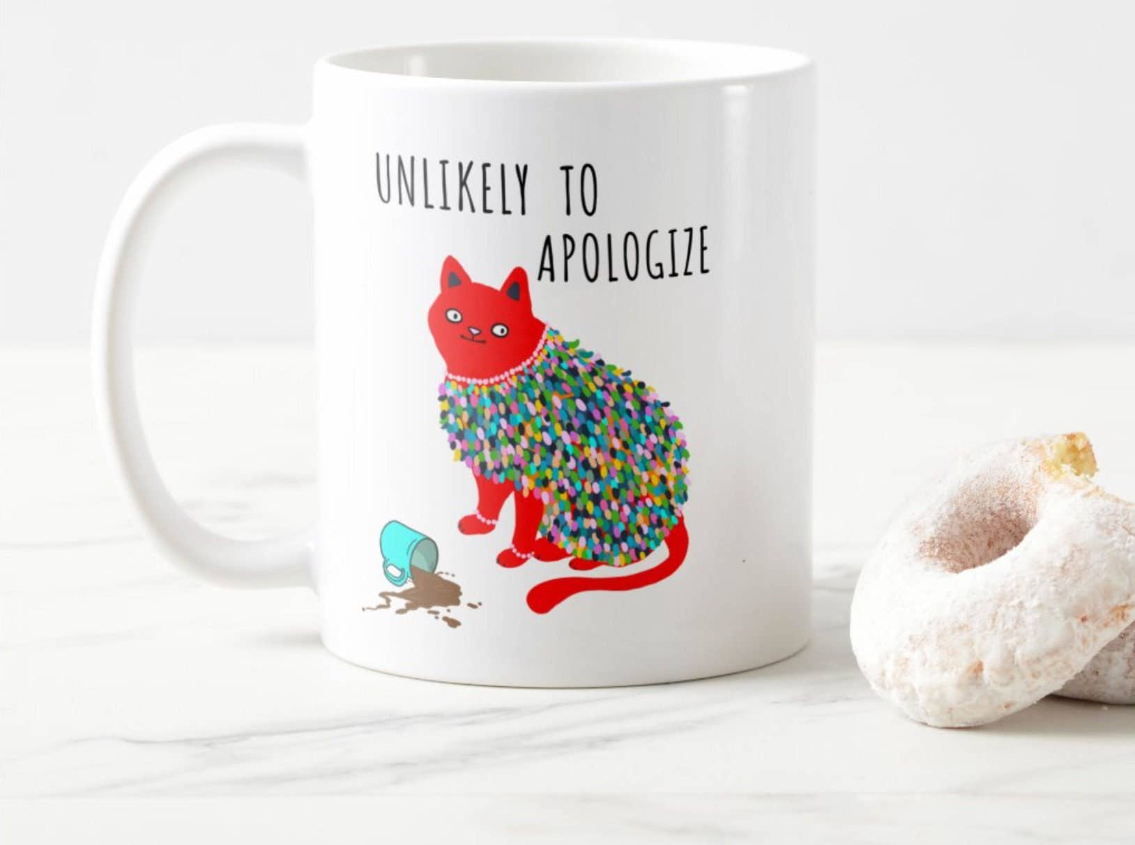 Lemon Zesty - Vendita all'ingrosso Tazza - Tazza con gatto Unlikely to Apoloze5