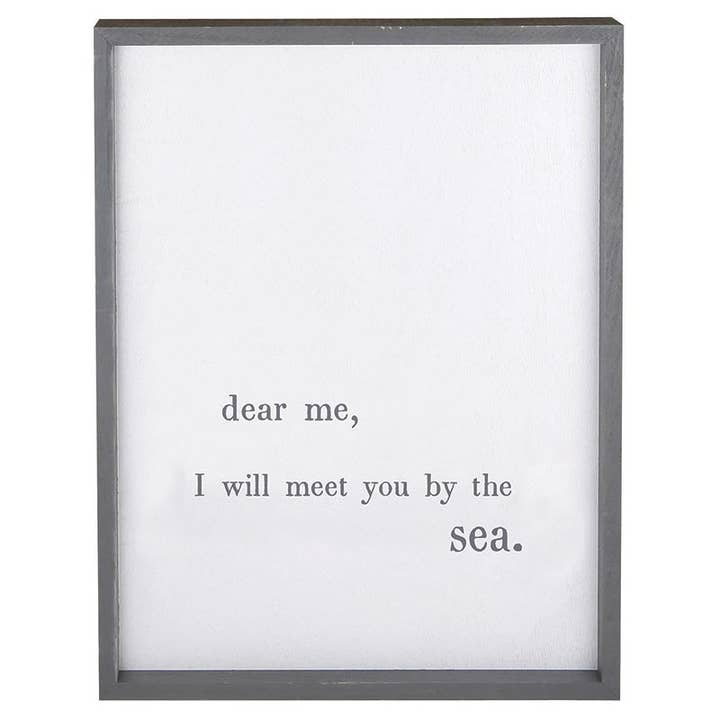 Face to Face Cadet Word Board - Dear Me for wholesale by Santa Barbara Design Studio by Creative Brands