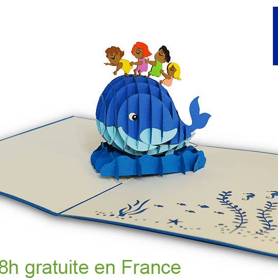 Ballenas y niños para venta al por mayor de laviedessouvenirs