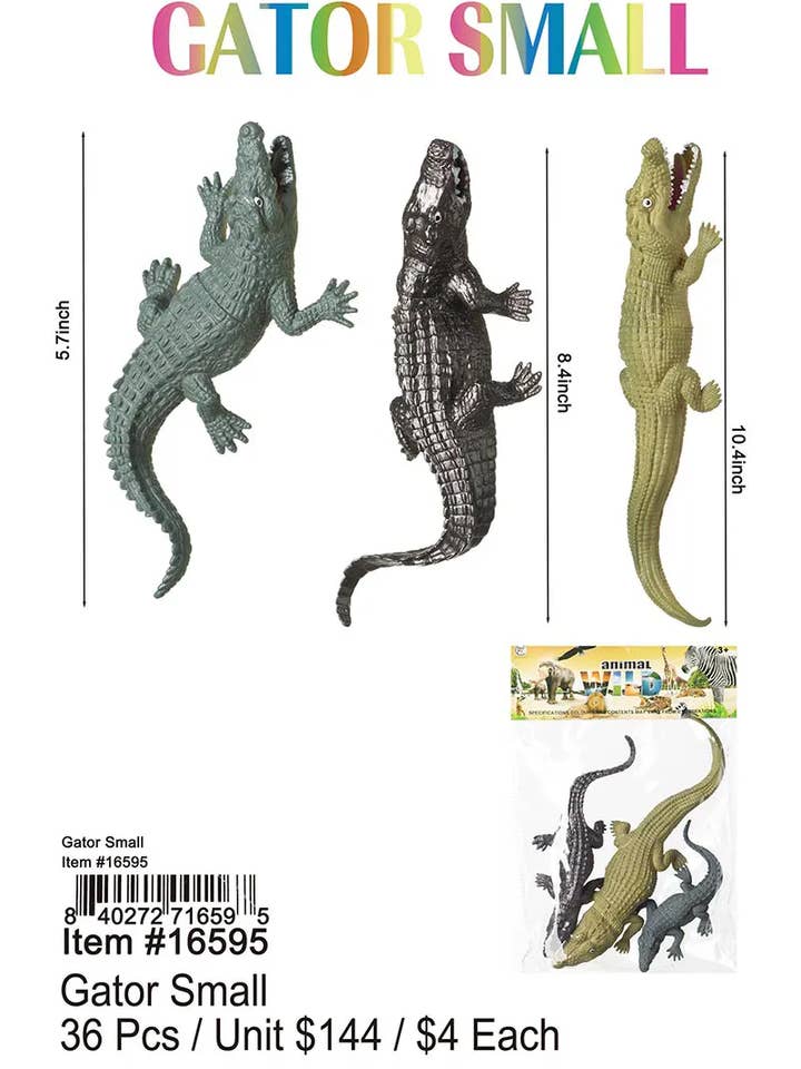 Gator Small . for wholesale by Puka Creations