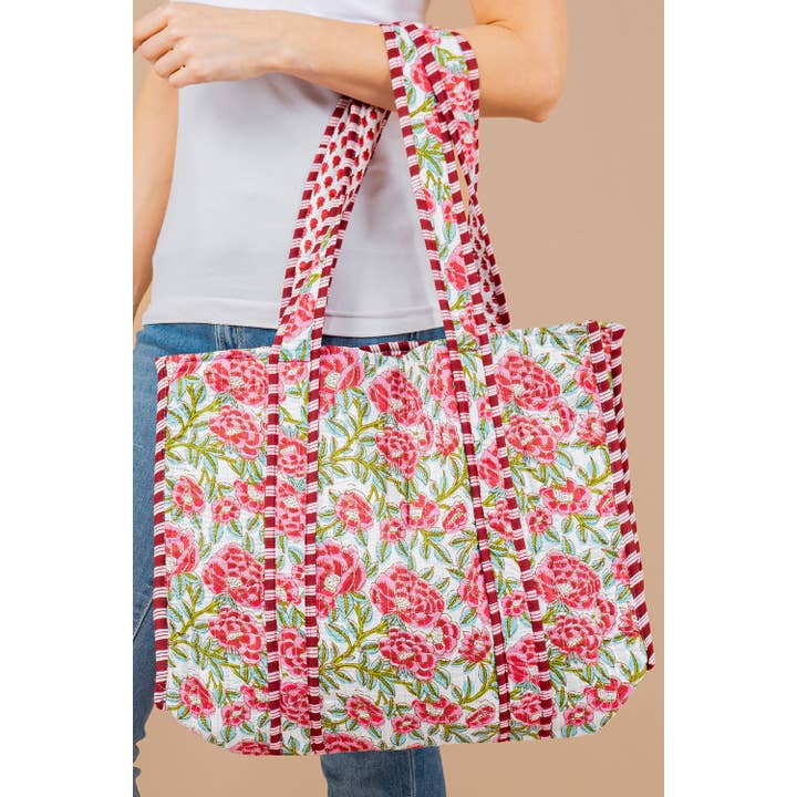 LA Soul - Wholesale Tote Bag - Women's - Quilted Tote Bag (BG-55)