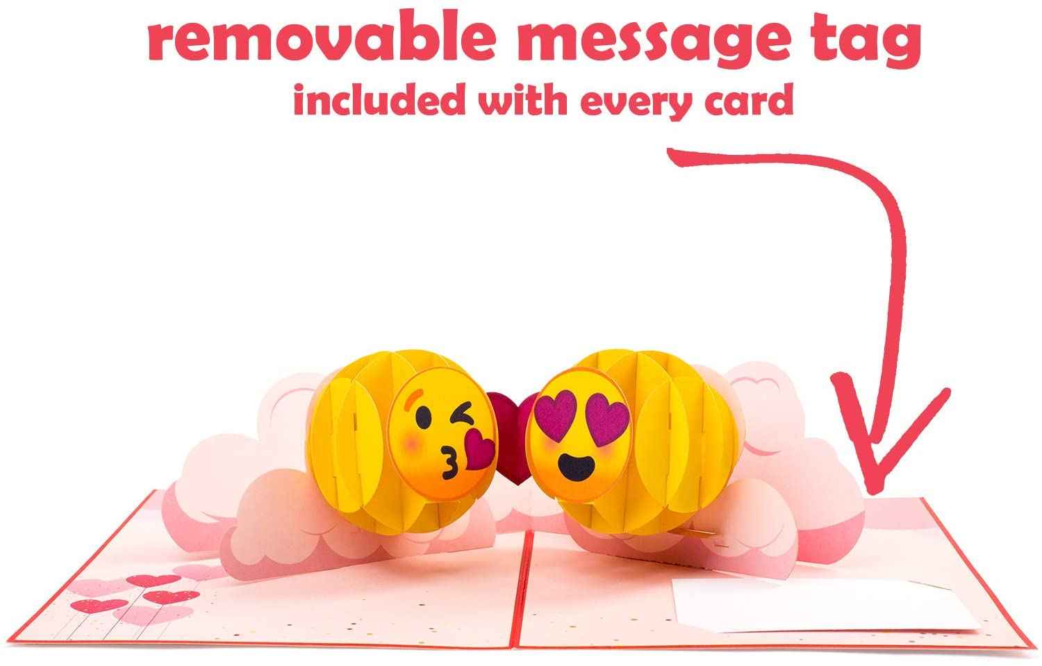 Paper Love - Wholesale Everyday Greeting Card - Emoji Love Pop Up Card4