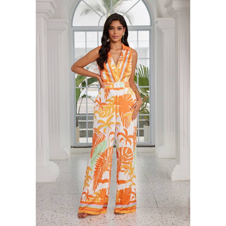 Chicways - Vendita all'ingrosso Tuta intera - Donna - Tuta stampata3