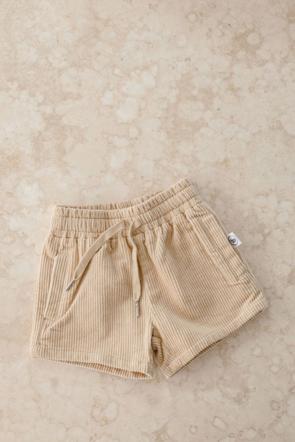 Woven Kids - Wholesale Shorts – Kids - Corduroy Shorts Sand