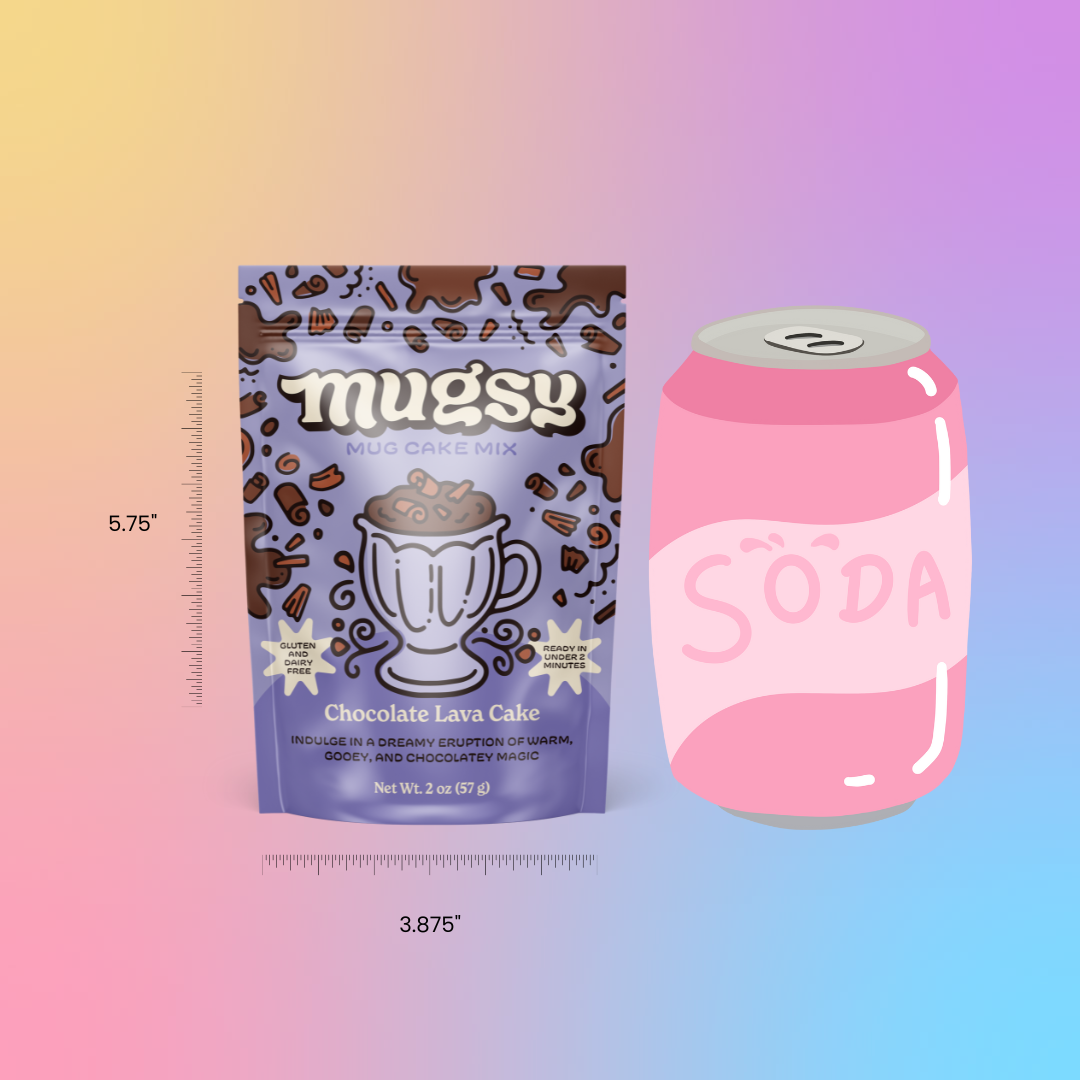 Mugsy Bakes - Wholesale Cake Mix - Chocolate Lava Mug Cake Mix (24 count)5