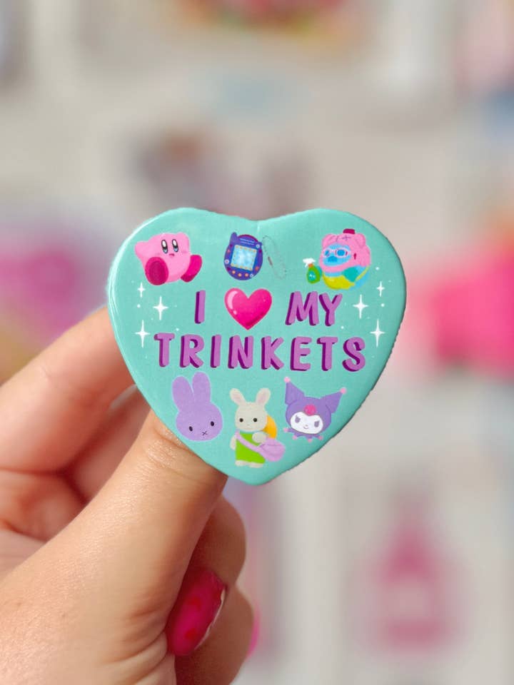I Love My Trinkets - Badge for wholesale by Crafted in chaos