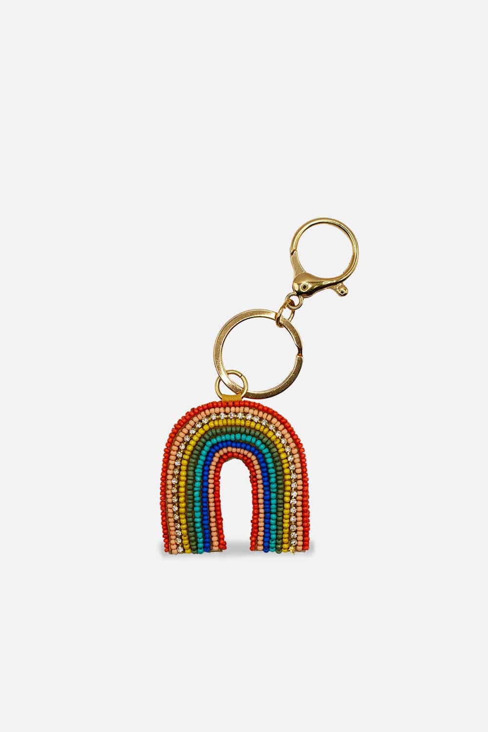 Pizzazz, Inc. - Vendita all'ingrosso Portachiavi - Donna - Ciondolo per Borsa con Perline Arcobaleno0