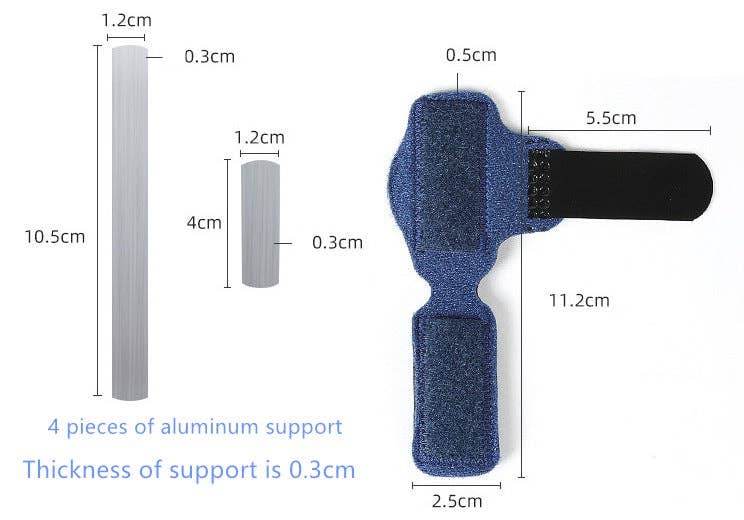 VIGOR - Wholesale Press-On/Fake Nails - Premium Quality Compression Finger Splints with Flexible Bui30