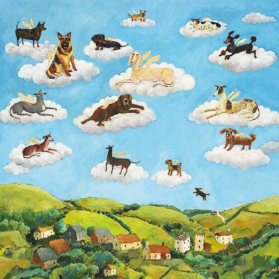 All Dogs Go To Heaven for wholesale by Paper Bird Publishing