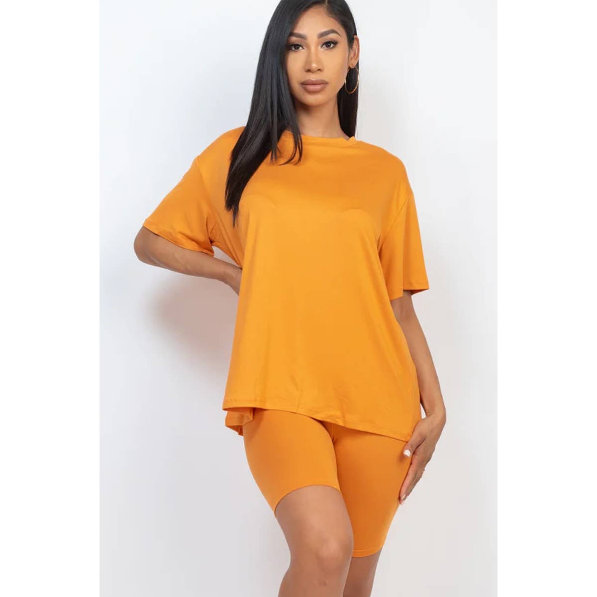 HiteJeans – wholesale Top & short set (NOT loungewear) – Women’s – TWO PIECE TOP BIKER SHORTS SET16