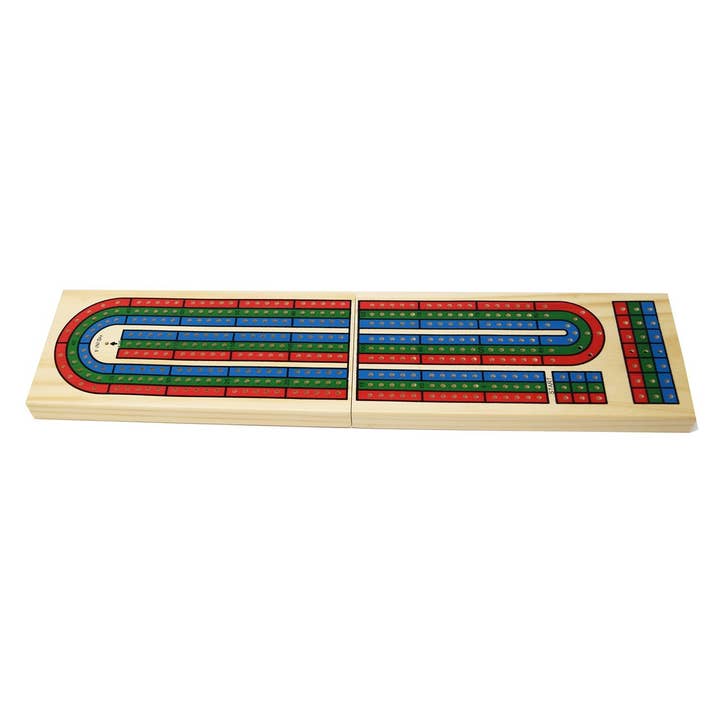 Regal Games - Wholesale Board Game - Cribbage Classic 3-Track Foldable Board Game2