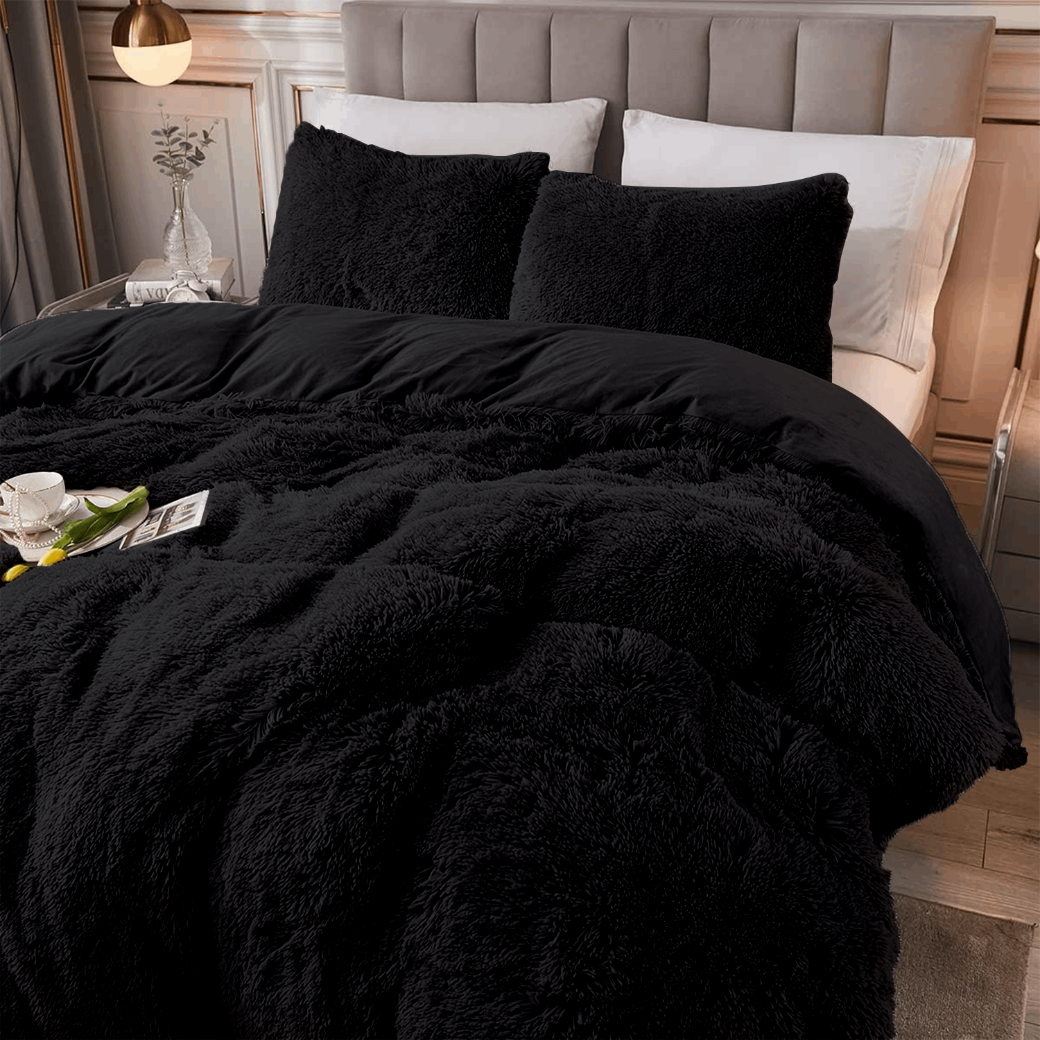 Beach Stone – wholesale Bedding set – Teddy Cuddles Hug & Snug Duvet Cover Bedding Set With Pillowcase Cosy & Warm4