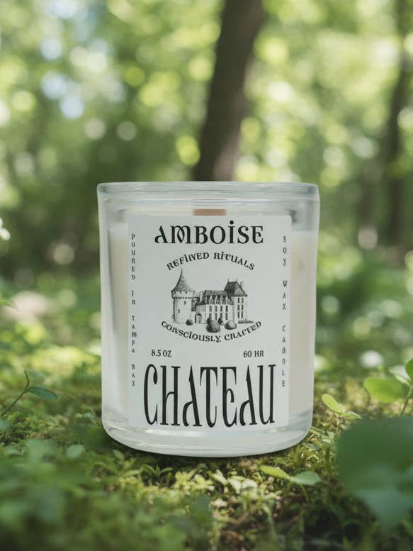 AMBOISE CHATEAU - Non Toxic Soy Wax Candle 8.5oz for wholesale by Solenne Fragrance