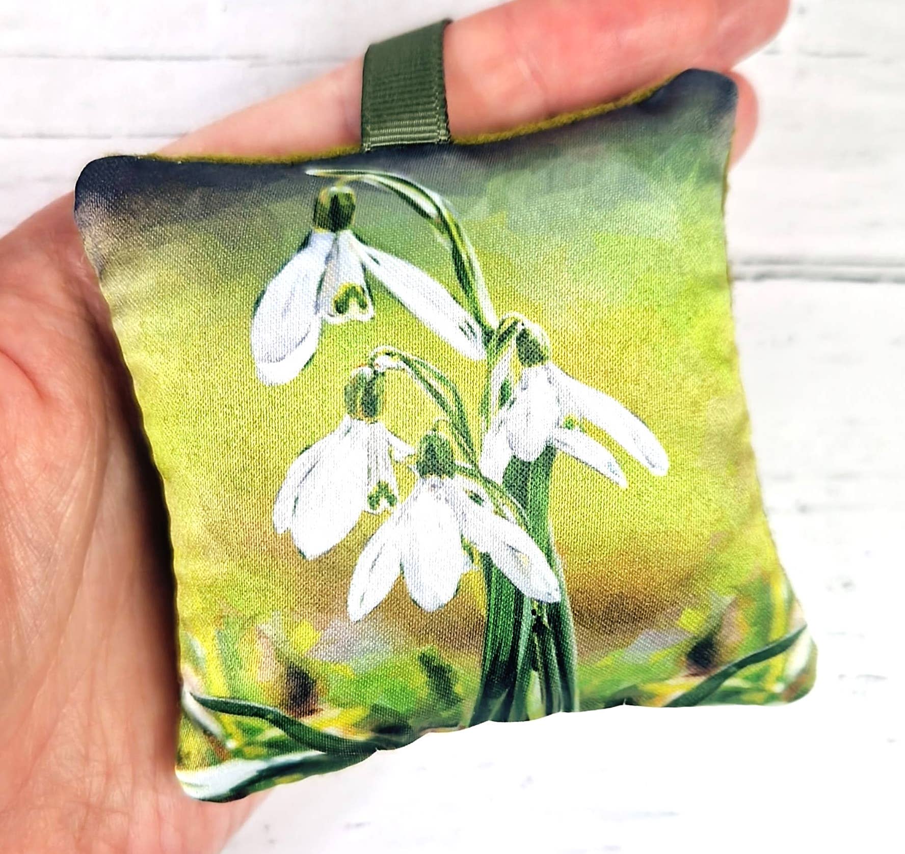 Louise Jennifer Design - Vente Sachet parfumé - Sachet de lavande suspendu fait main SNOWDROPS *MEILLEURE VENTE1