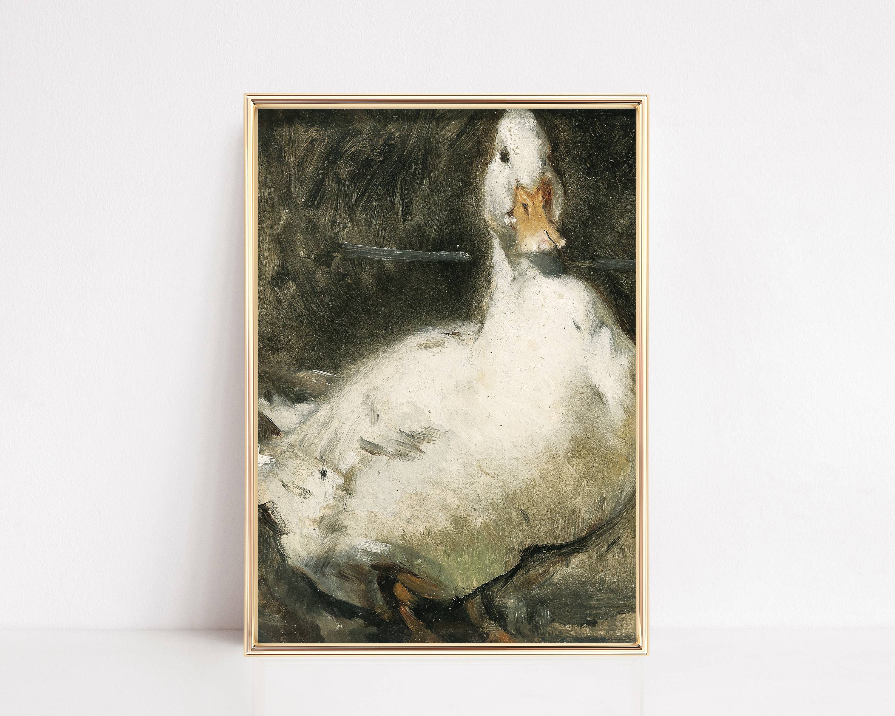 KIKIANDNIM - Wholesale Art Print - Vintage Duck Wall Art Print | Spring Home Decor