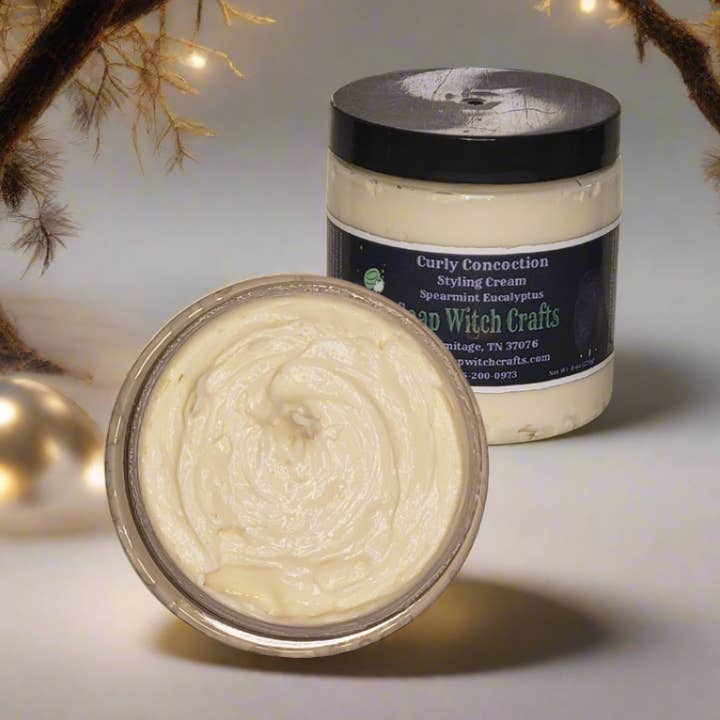 Curly Concoction Moisturizing Styling Cream - Tropical Fantasy for wholesale by Soap Witch Crafts