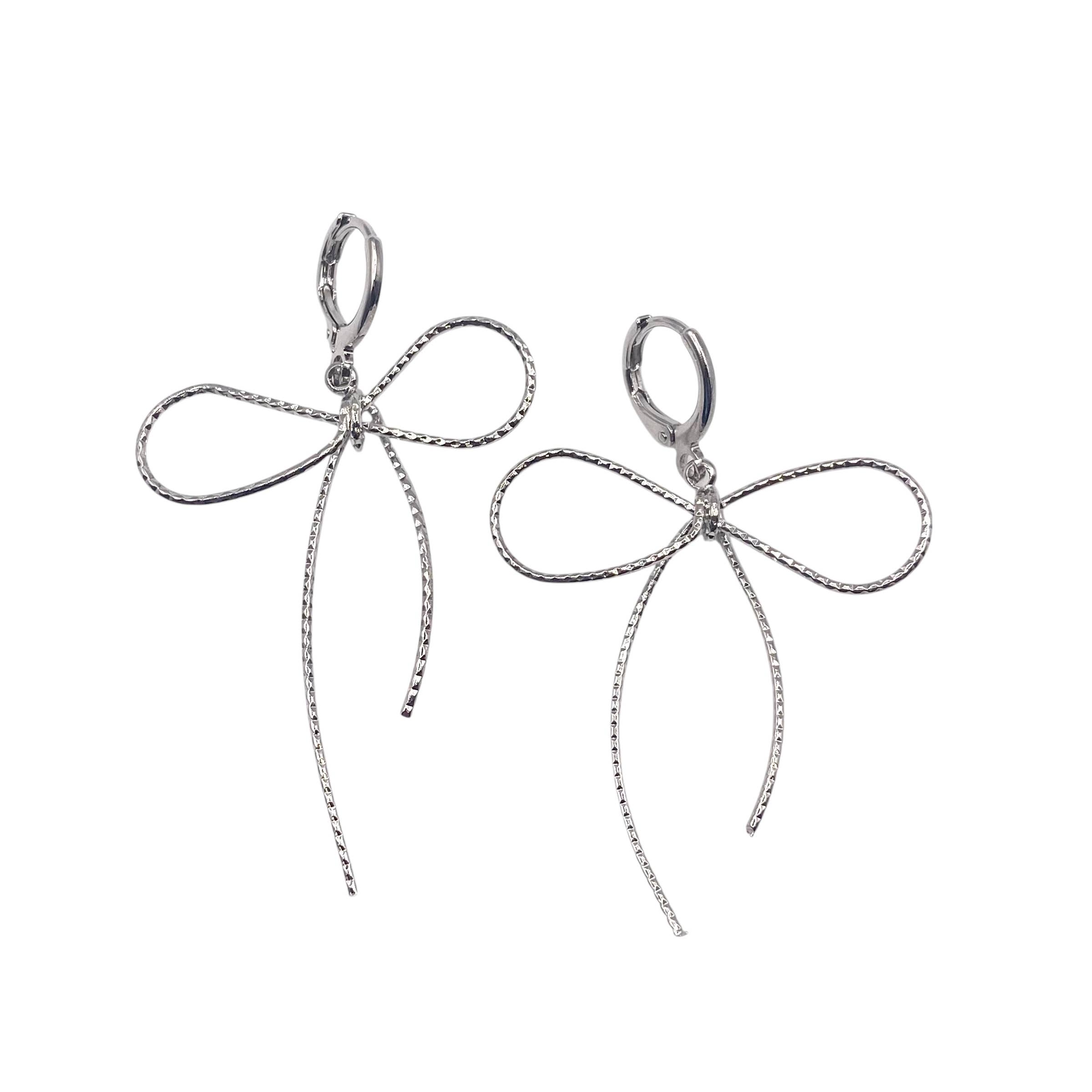 VB&CO Designs Handmade Jewelry - Wholesale Dangle Earrings - Handmade bow earrings boutique salon jewelry2