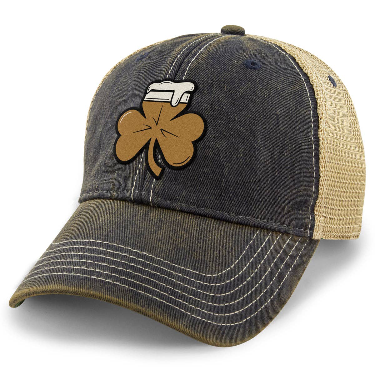 Chowdaheadz - Vente Casquette de camionneur – unisexe - Camionneur d'eau sale Shamrock On Tap0