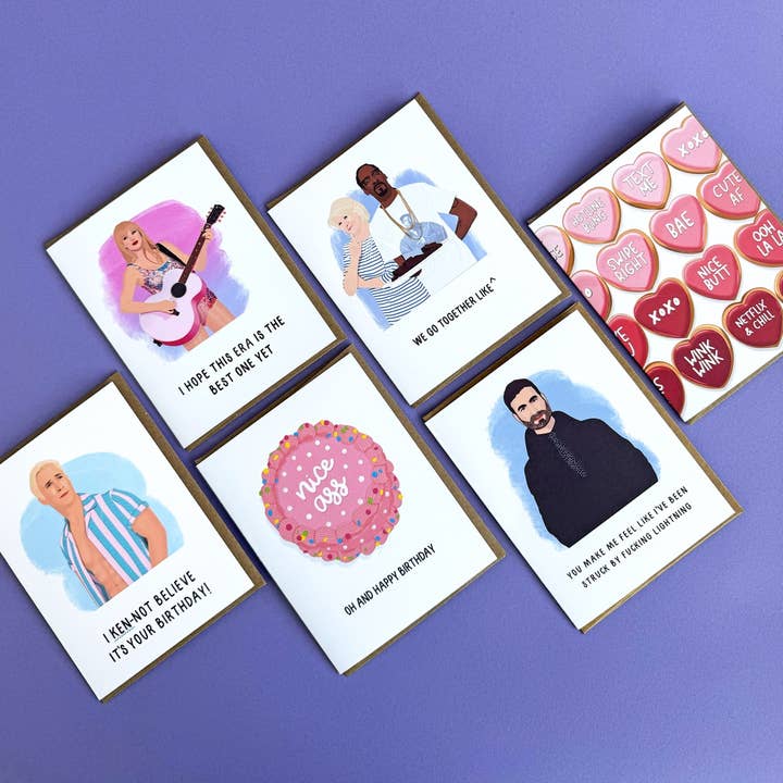 Shop Trimmings - Wholesale Love Card - Roy Kent Love Struck By Lightning Greeting Card1