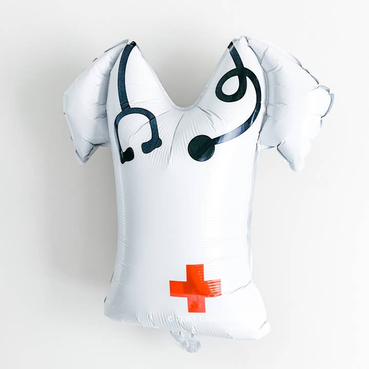 Zoey Christina – wholesale Balloon – Nurse Themed Scrub Top Balloon