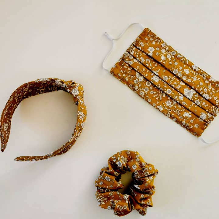 Homesite - Vente Bandeau – femme - Serre-tête et masque Liberty of London Tana Lawn™ Royal Garland