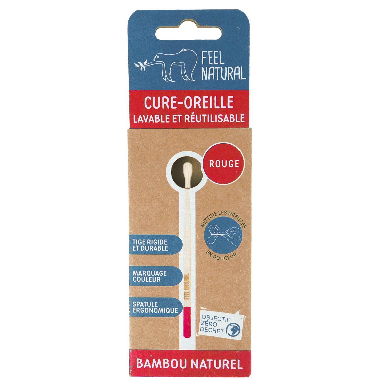 FRENCH TENDANCE - Wholesale Cotton Swab/Q-Tip - Bamboo earmuffs 4 colors1