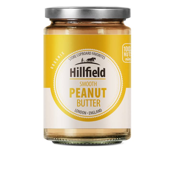 Hillfield Burro di Arachidi Biologico 330g per la vendita all'ingrosso da parte di Gourmica