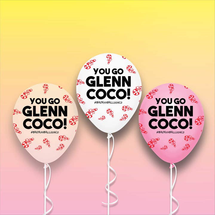 Badass Balloon Co. - Wholesale Balloon - You Go Glenn Coco | Mean Girls Party Decor | Christmas Decor