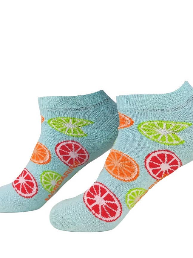 Citrics - Meias Tornozelo por atacado de Mandarina Socks