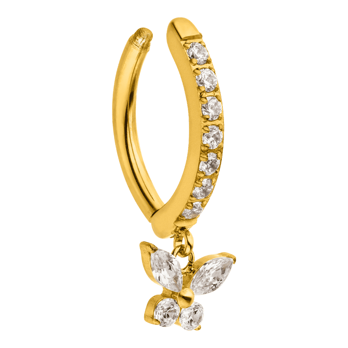 Schmuckgroßhandel - Wholesale Belly Ring - Adela Belly Piercing | Titanium3