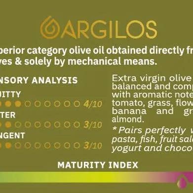 ARGILOS - Wholesale Olive Oil - ARGILOS IV MILD Greek Extra Virgin Olive Oil (500ml)1