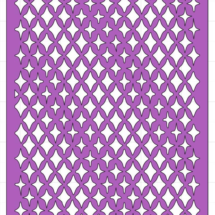 Pochoir Night Sky pour la vente par Belle Stencils