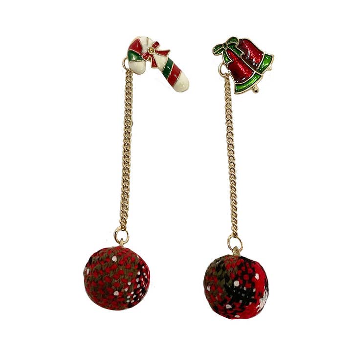 Astoria Gift Corporation - Wholesale Dangle Earrings - Christmas Earring #89-124190
