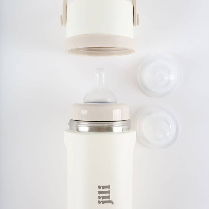 Jili Bottle – Biberão por atacado – Mamadeira 3 em 1 Jili Inc Almond2