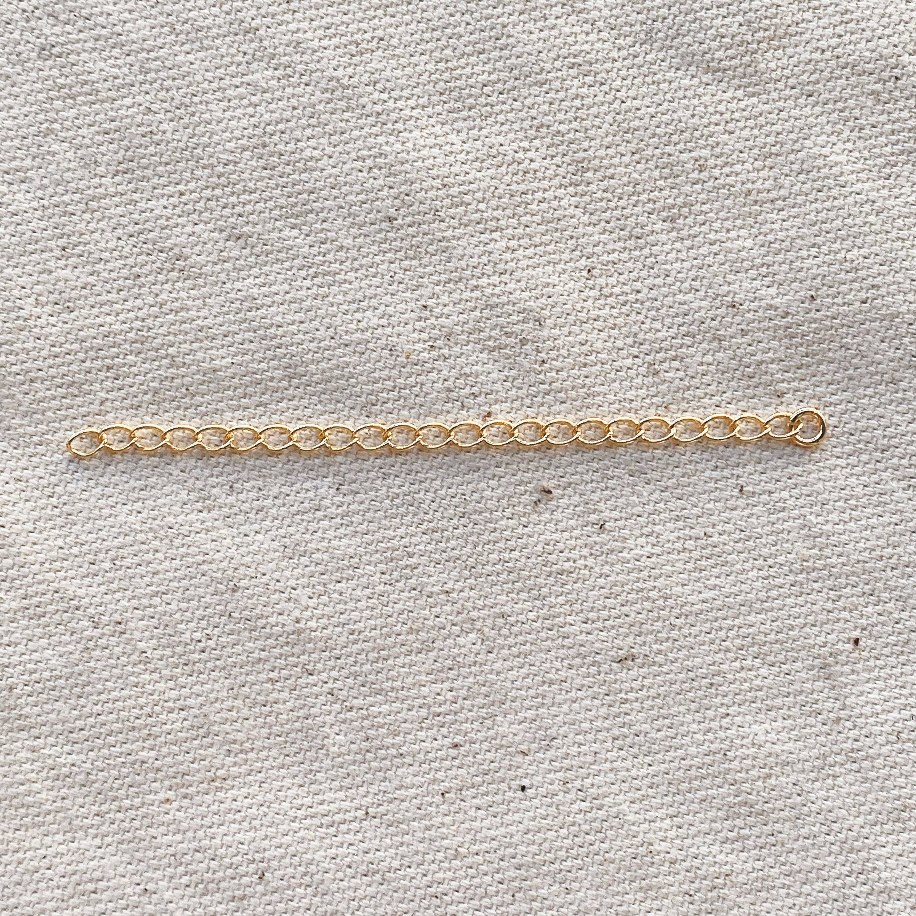 GoldFi - Wholesale Extender Chain - 18k Gold Filled Extender 3 Inches Long Necklace Accessory2