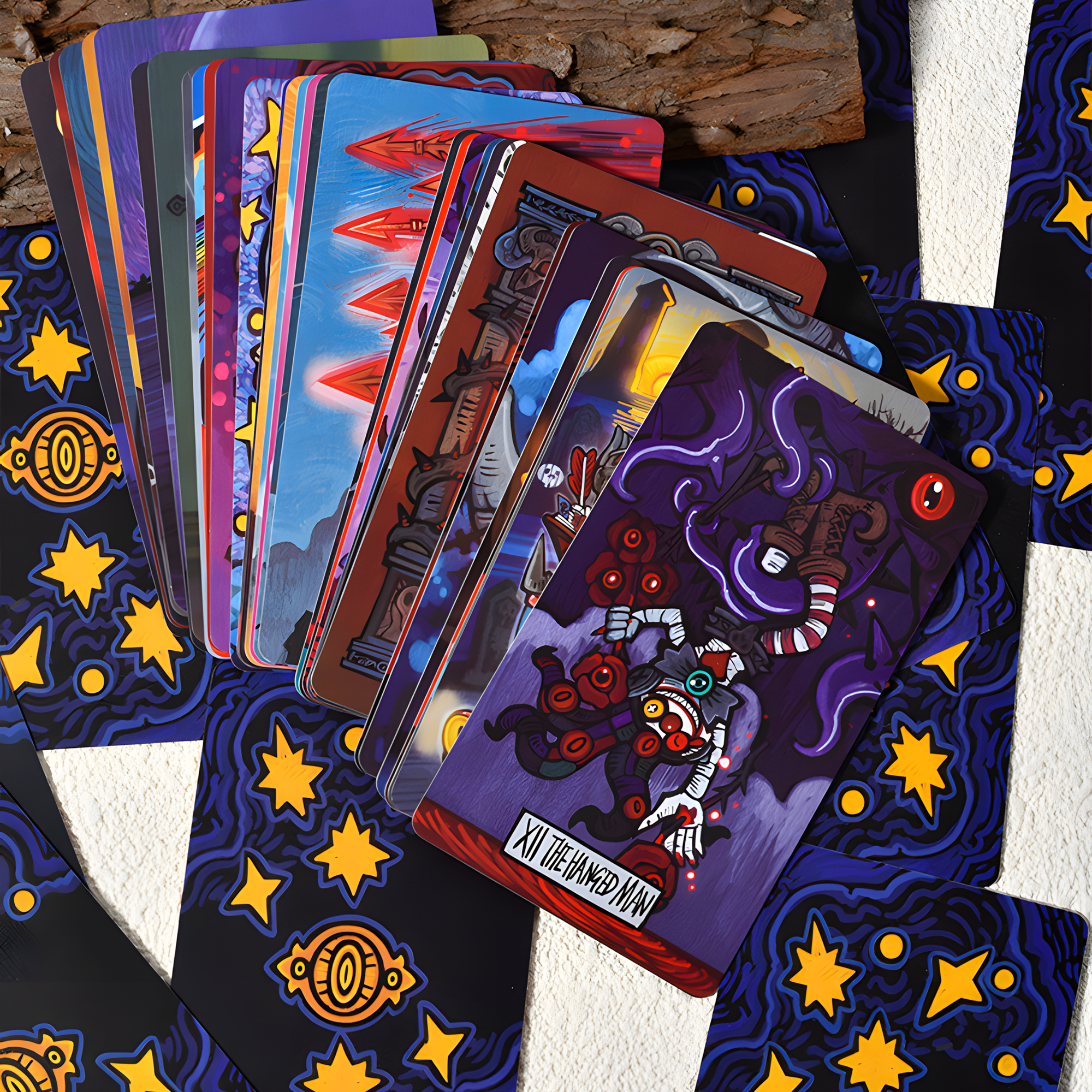 Vermilion Collection – wholesale Tarot cards – Whimsical Realm of Oddities Tarot8