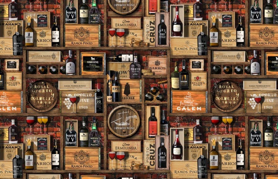 Vidal Tecidos - Wholesale Tapestry/Textile - Fabric Vinho do Porto