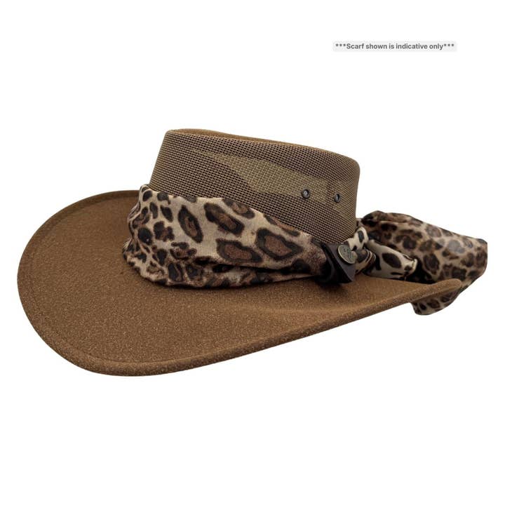 Jacaru 1023 Horizon Mütze mit Schal für den Großhandel von Jacaru Australia