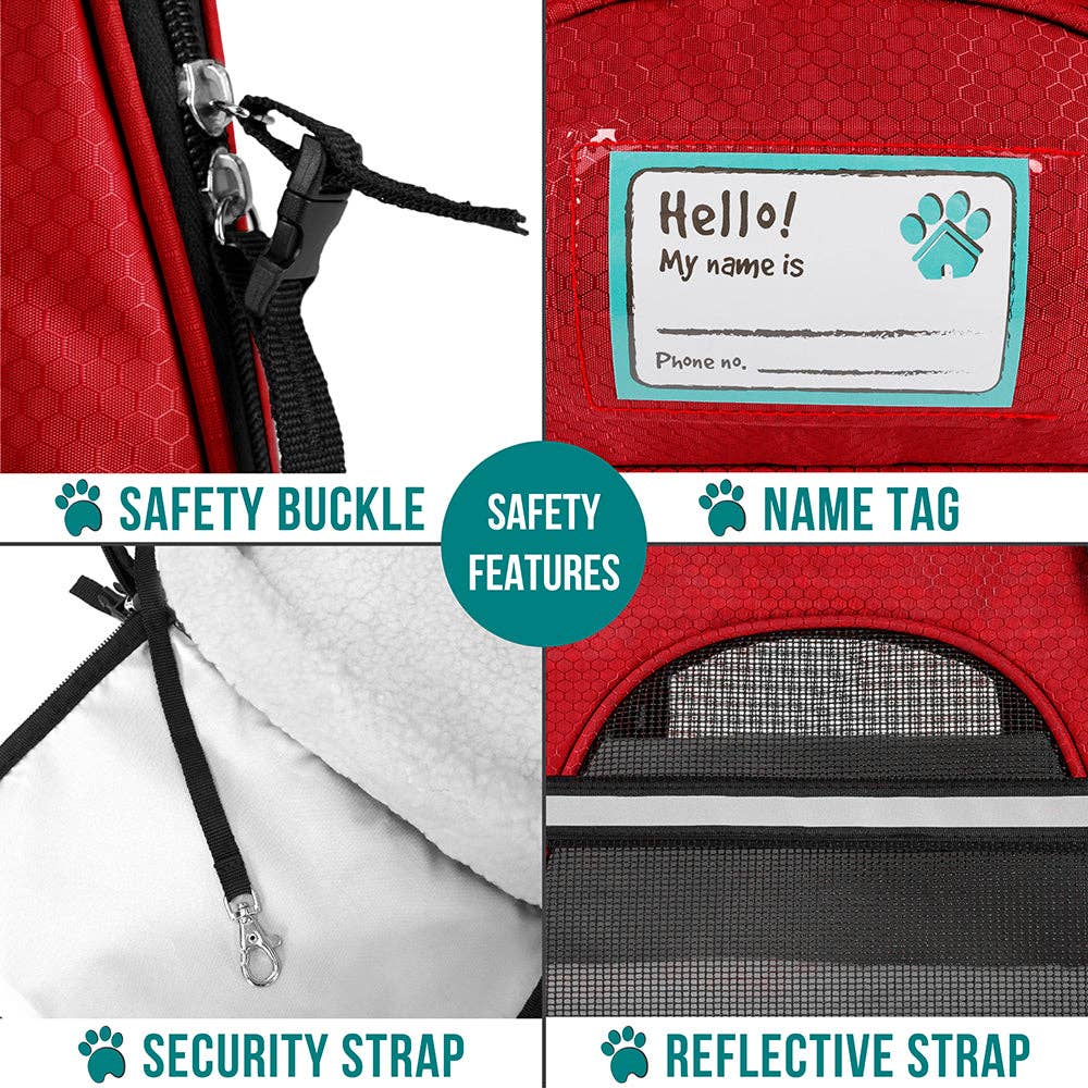 PetAmi - Wholesale Draagzak voor huisdieren - Kat/hond - Klassieke Draagtas Huisdierdrager22