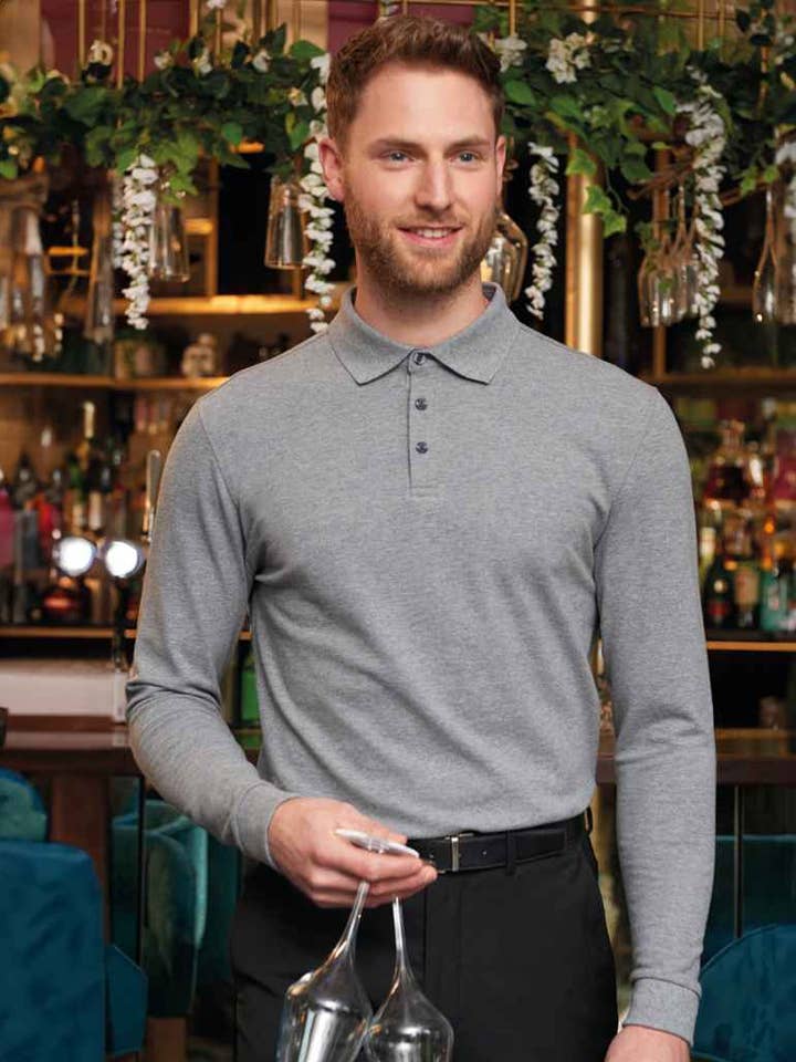 Pierre Francis - Wholesale Polo - Men's - Brook Taverner Frederick Long Sleeve Polo Shirt