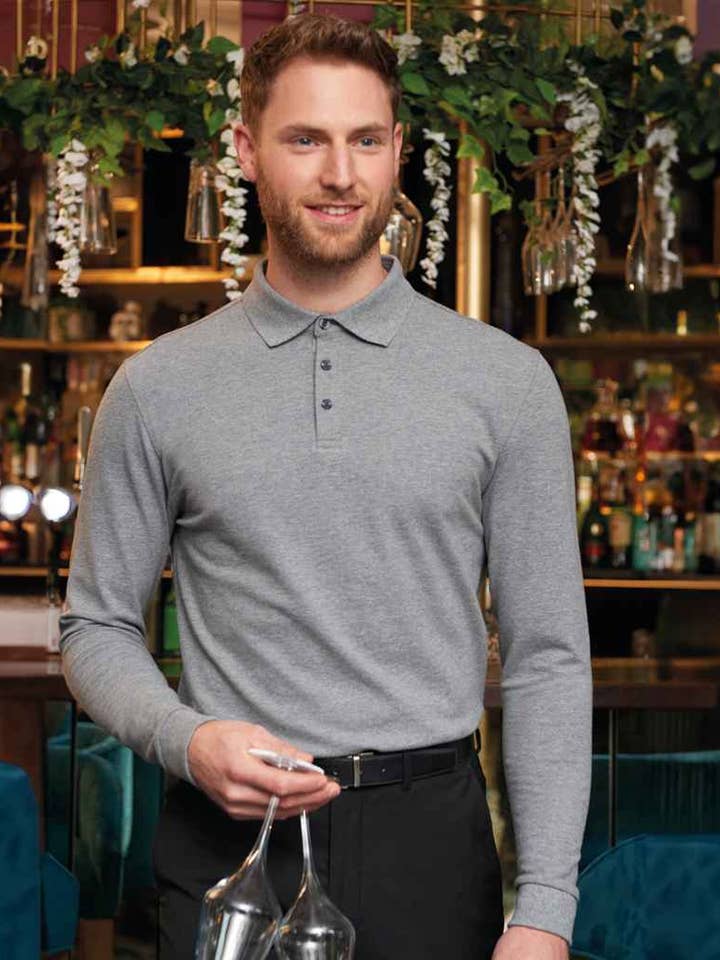 Pierre Francis – wholesale Polo – Men’s – Brook Taverner Frederick Long Sleeve Polo Shirt5