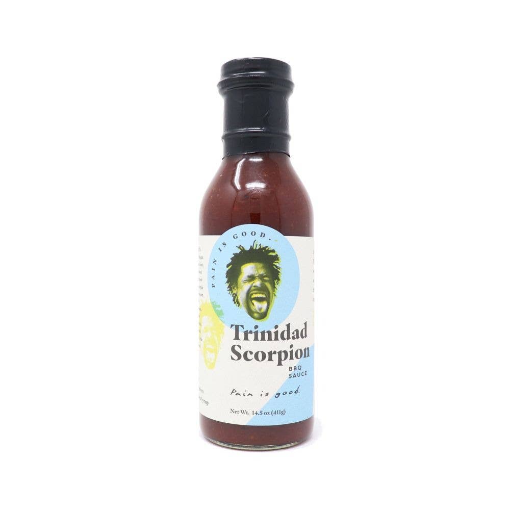 Spicin Foods - Wholesale BBQ Sauce - Pain Is Good Trinidad Scorpion BBQ Sauce