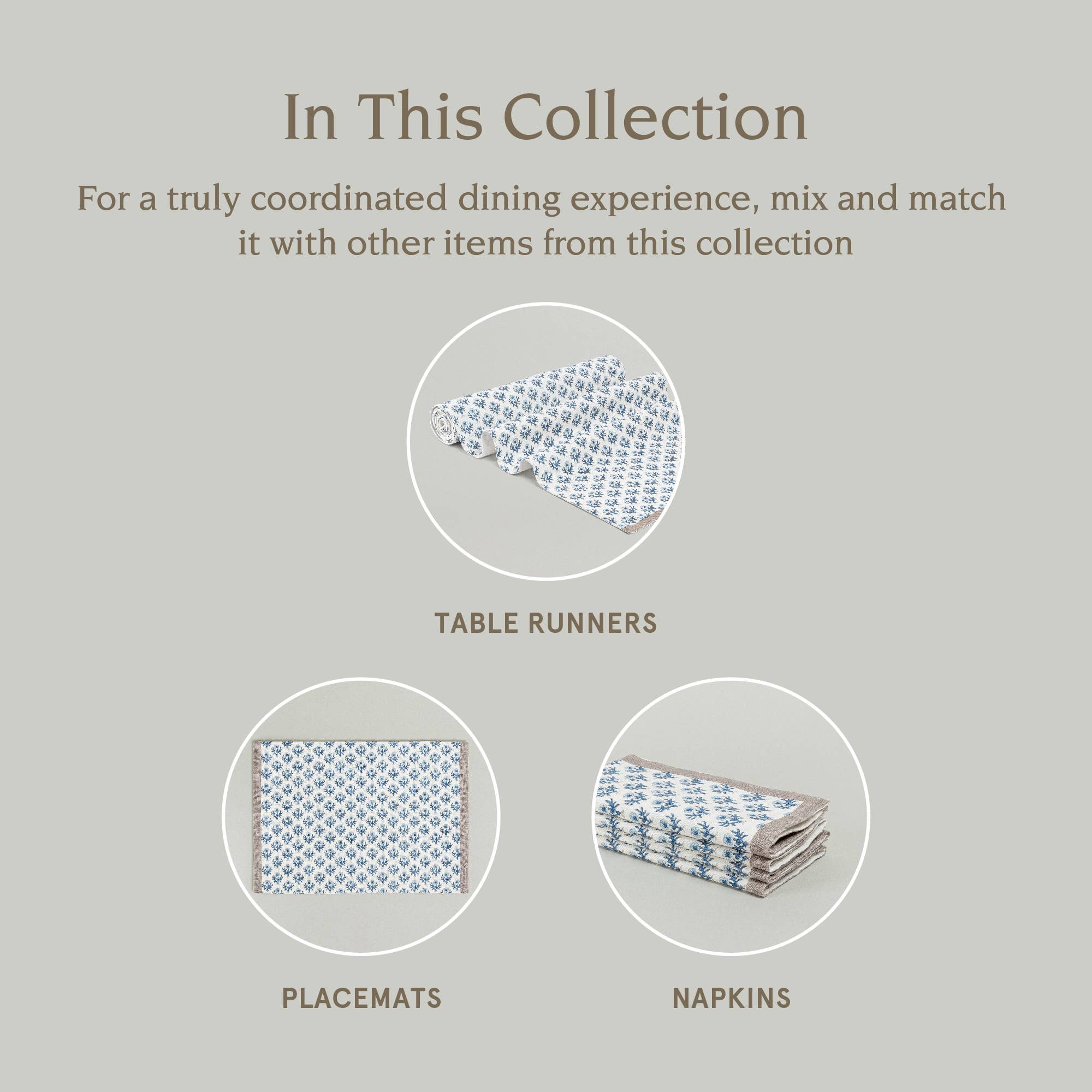 over&back - Wholesale Placemat - Artisan Hand-Blocked Placemats – 100% Cotton – Set of 429