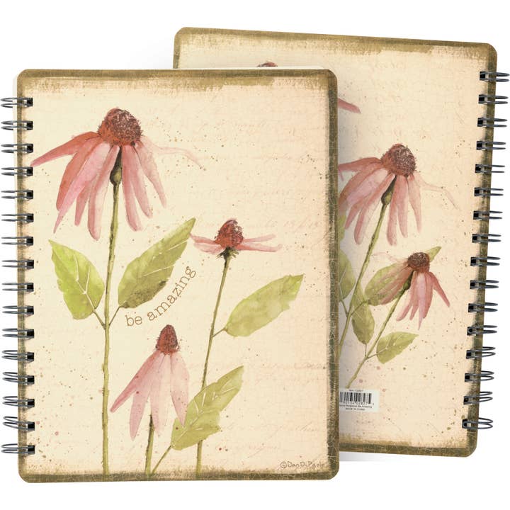 Be Amazing Spiral Notebook for wholesale by Primitives by Kathy