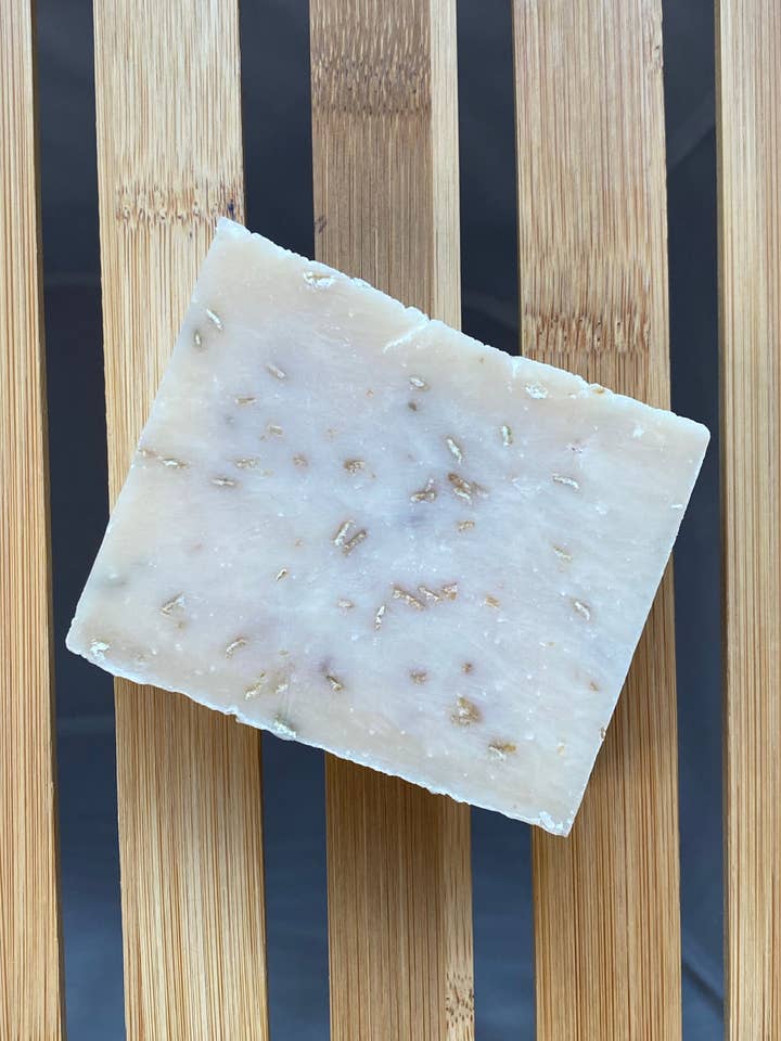 Unscented Oatmeal Soap (All Natural, Goat milk) for wholesale by Dani-DNA