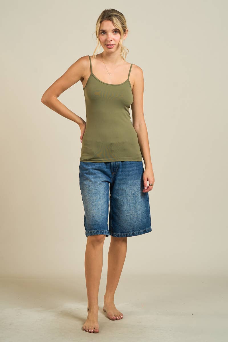 ANWND - Wholesale Tank Top - Women's - S55523-Essential Spaghetti Strap Cami19