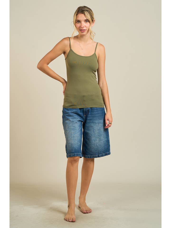 ANWND - Wholesale Tank Top - Women's - S55523-Essential Spaghetti Strap Cami19